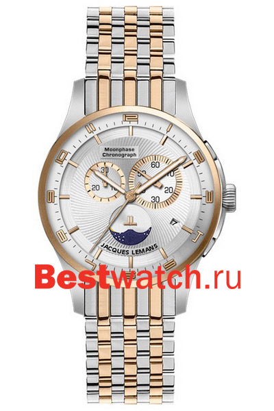 Часы Jacques Lemans Moonphase 1-1447G